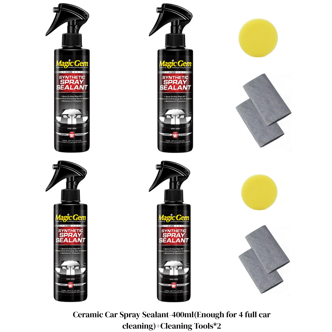 Ceramic Car Spray Sealant: Scratch Remover, Rust Protection & Gloss Enhancer (200ml)
