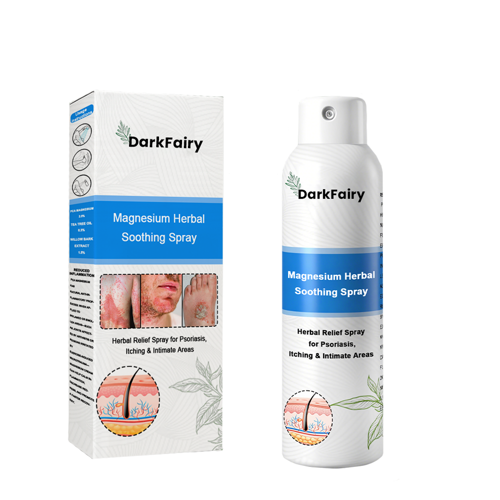 ✅ Official Store: QIAWI Magnesium Herbal Psoriasis Spray 👨‍⚕️MHRA Approved | Relieves psoriasis & eczema, improves genital bacterial infections, treats acne & warts