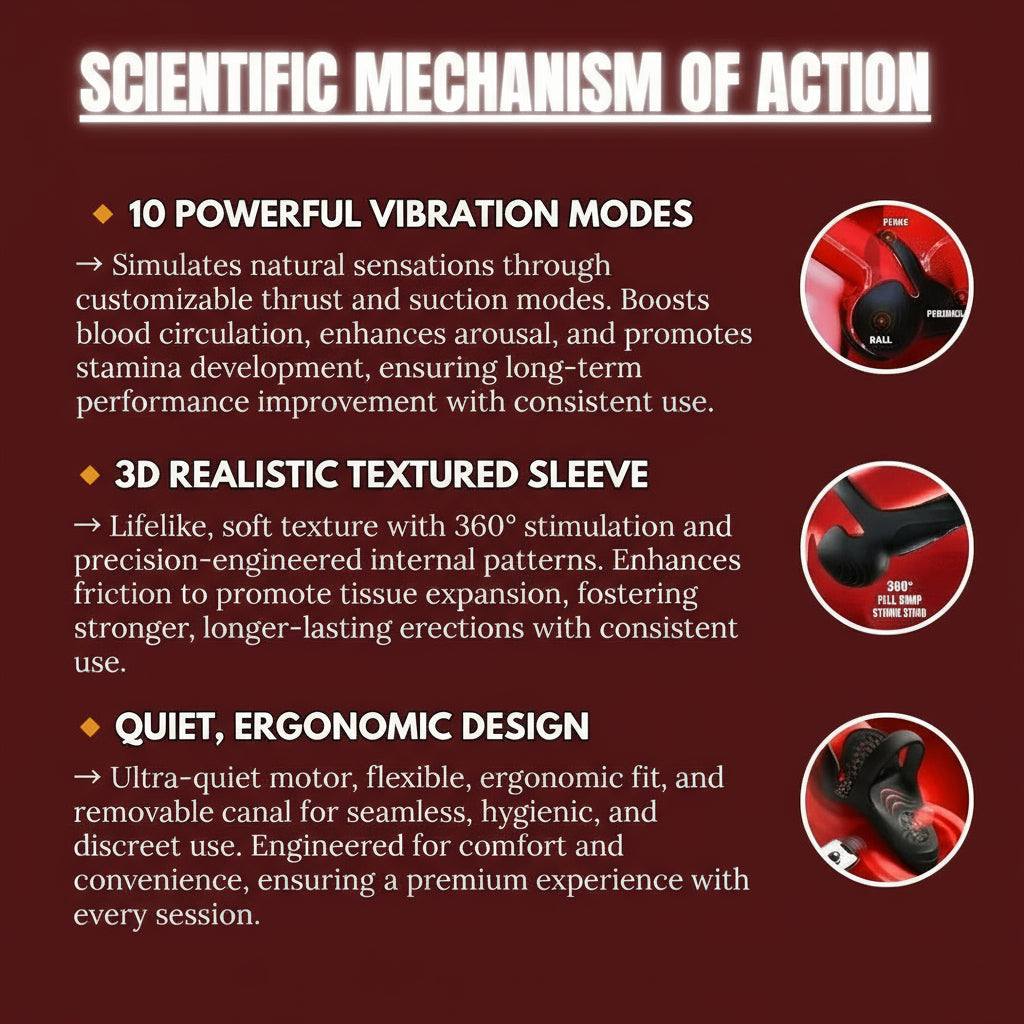 Multifunctional electric masturbator for men, with charging lock ring to assist erection.