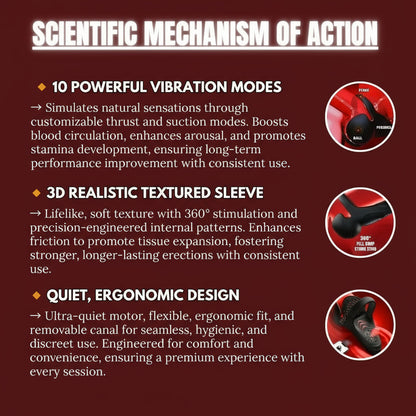 Multifunctional electric masturbator for men, with charging lock ring to assist erection.