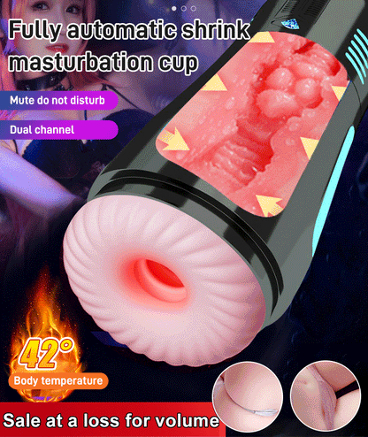 [Discreet Delivery]2025 Fully automatic, hands-free retractable relaxation cup