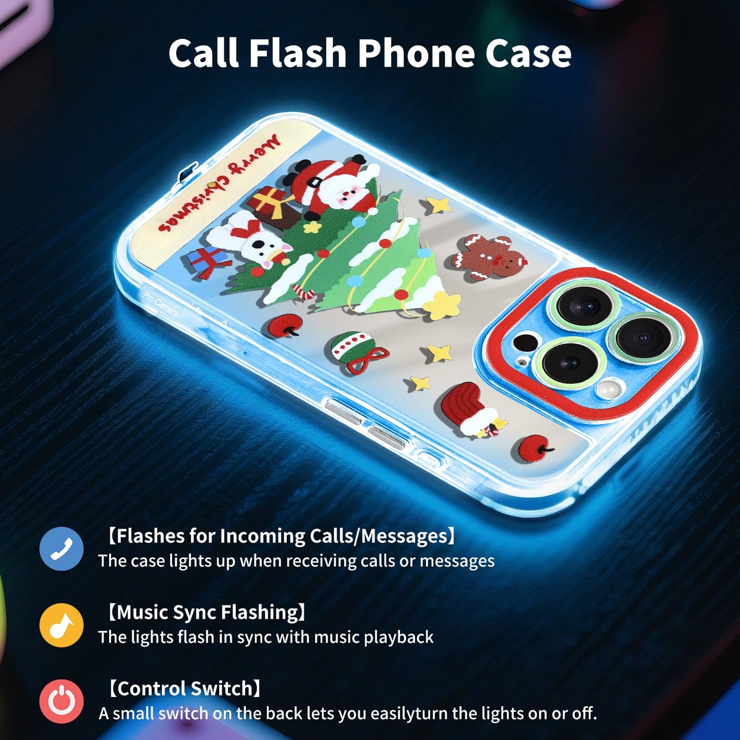 LED Light-Up Phone Case