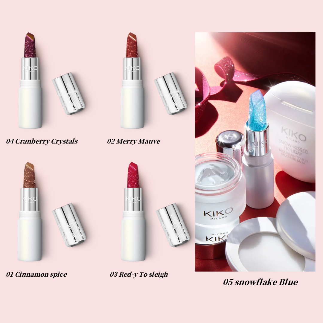 Snow-Kissed Sparkly Peaks Lipstick