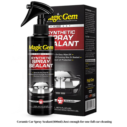 Ceramic Car Spray Sealant: Scratch Remover, Rust Protection & Gloss Enhancer (200ml)