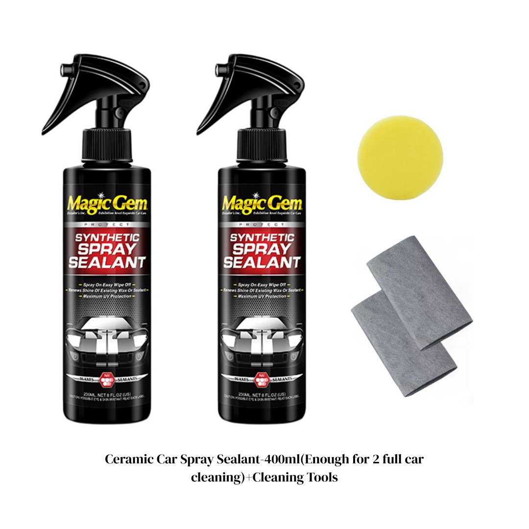 Ceramic Car Spray Sealant: Scratch Remover, Rust Protection & Gloss Enhancer (200ml)