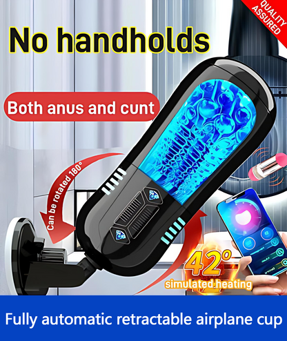 [Discreet Delivery]2025 Fully automatic, hands-free retractable relaxation cup