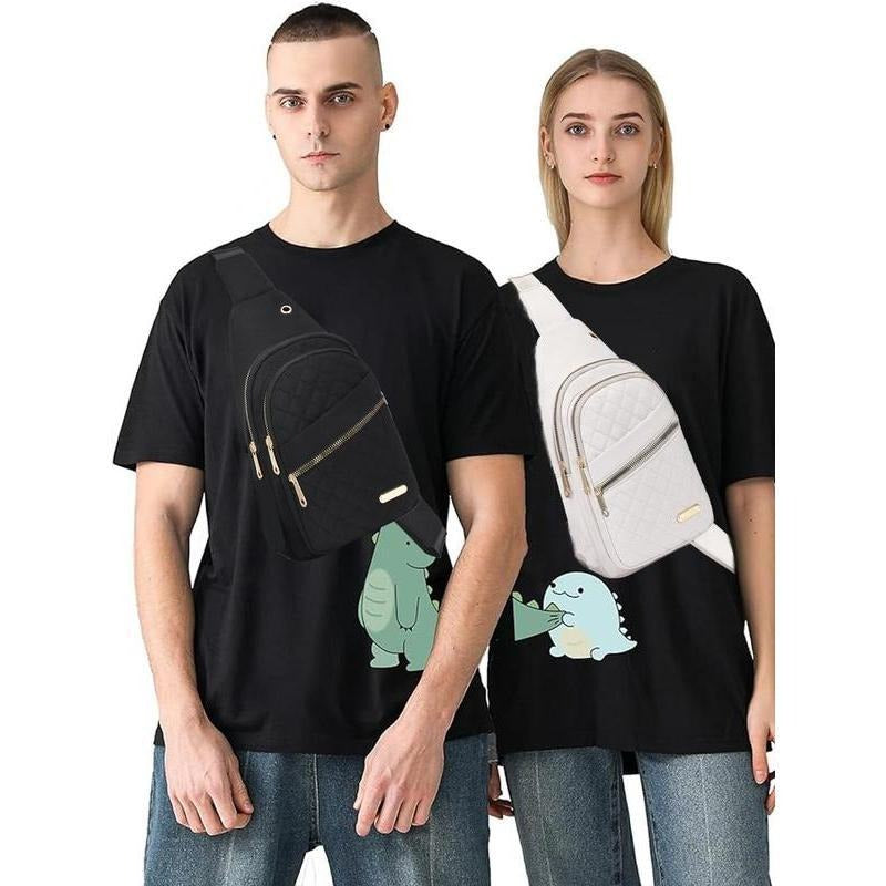 Shoulder/Crossbody Bag - Unisex Large Capacity, Suitable For Various Occasions