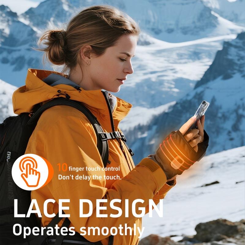 Black Friday Deal: DarkFairy USB Heated Gloves - Smart Warming for Skiing & Winter Sports