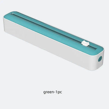 Magnetic Plastic Wrap & Foil Dispenser with Cutter