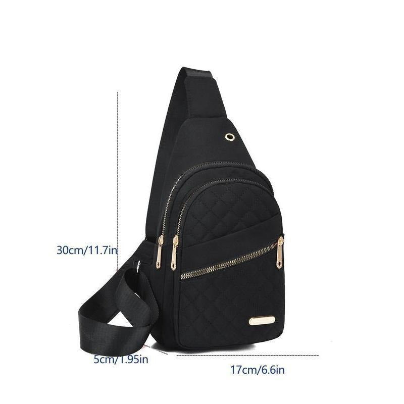 Shoulder/Crossbody Bag - Unisex Large Capacity, Suitable For Various Occasions