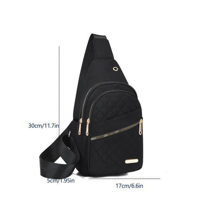 Shoulder/Crossbody Bag - Unisex Large Capacity, Suitable For Various Occasions