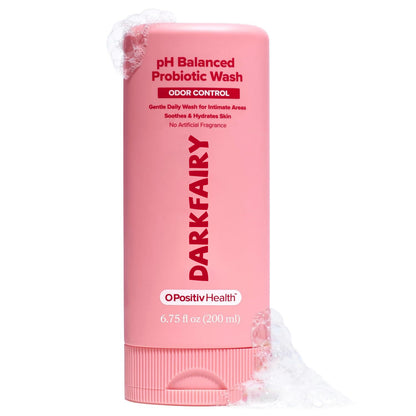 Probiotic Wash – Odor Control, pH Balance, Dryness & Irritation Support for Intimate Areas – Probiotics & Lactic Acid – 6.75 oz