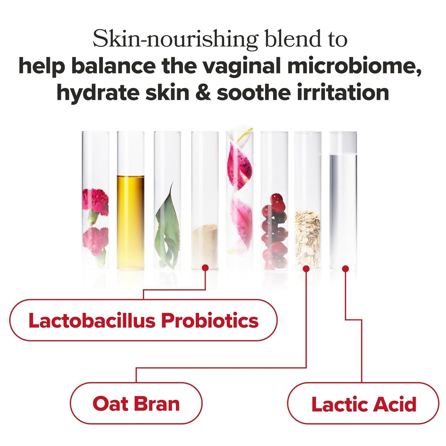 Probiotic Wash – Odor Control, pH Balance, Dryness & Irritation Support for Intimate Areas – Probiotics & Lactic Acid – 6.75 oz