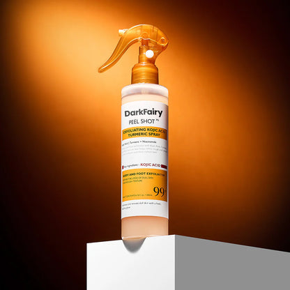 Exfoliating Kojic Acid Turmeric Spray - Skin Care, Whitening, Moisturizing, Suitable for the Whole Body