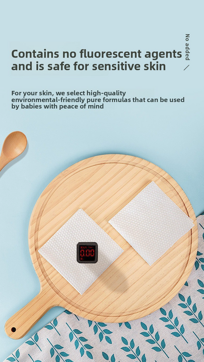 Unifree Face Wipes | Soft, Skin-Friendly, Eco-Friendly Personal Dry Wipes, Biodegradable Wet Wipes