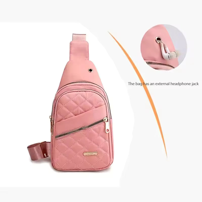 Shoulder/Crossbody Bag - Unisex Large Capacity, Suitable For Various Occasions