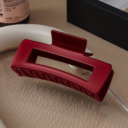 Soft Silicone Shock-Absorbing Hair Claw – Gentle on the Head, Drop-Resistant Design