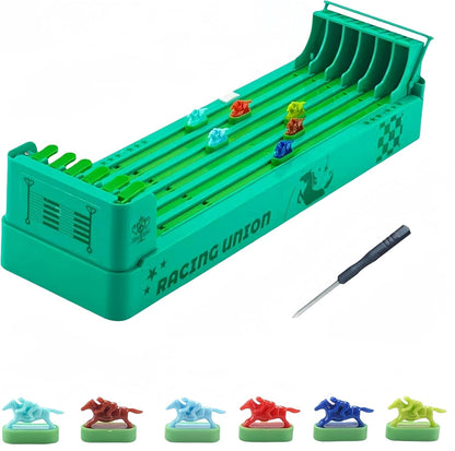 Horse Racing Table Game, Horse Racing Game Electronic, Portable Horse Racing Board Game, Portable Horse Racing Board Game for Parties of 2 to 6 People