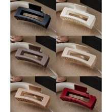 Soft Silicone Shock-Absorbing Hair Claw – Gentle on the Head, Drop-Resistant Design