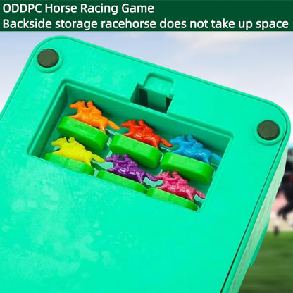 Horse Racing Table Game, Horse Racing Game Electronic, Portable Horse Racing Board Game, Portable Horse Racing Board Game for Parties of 2 to 6 People