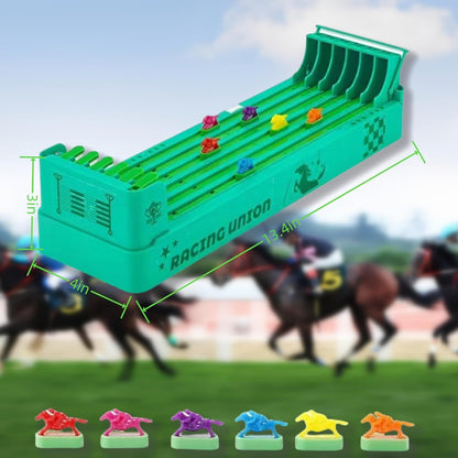 Horse Racing Table Game, Horse Racing Game Electronic, Portable Horse Racing Board Game, Portable Horse Racing Board Game for Parties of 2 to 6 People
