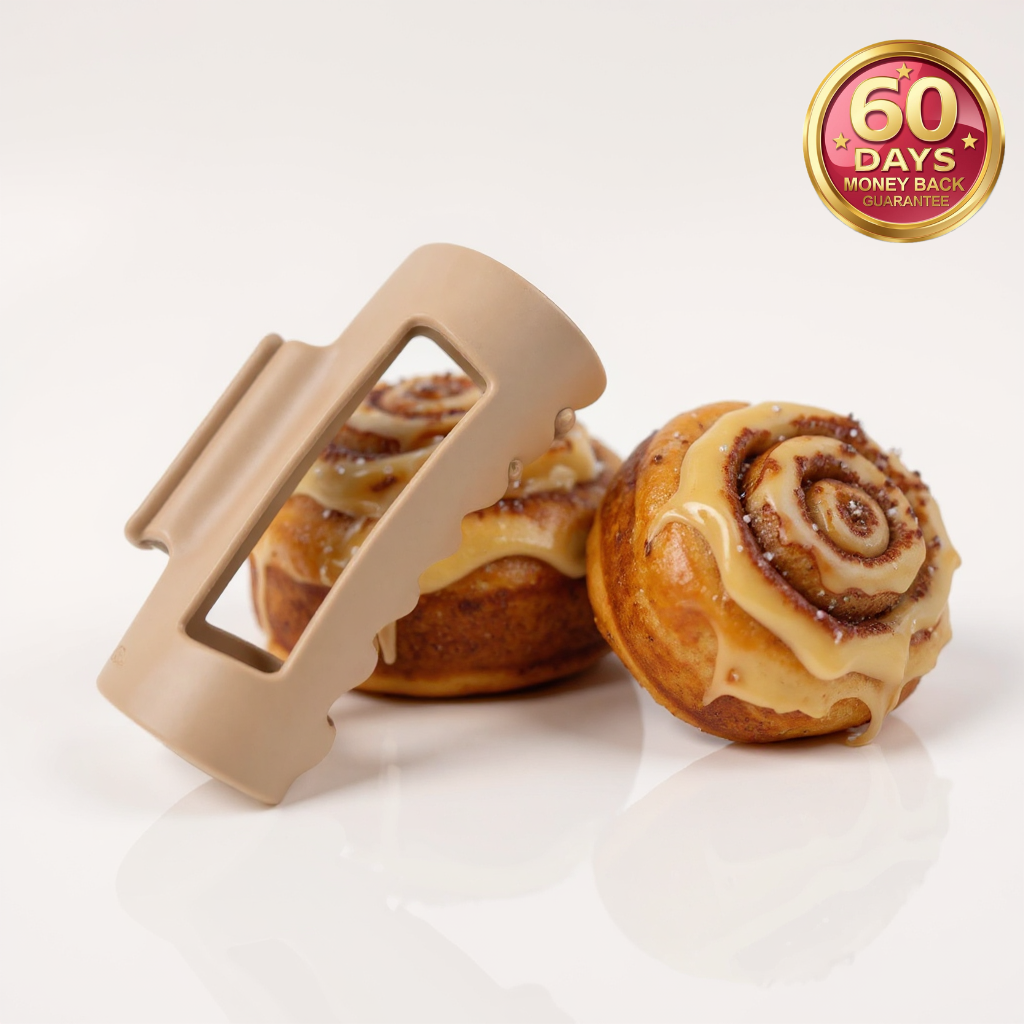 Soft Silicone Shock-Absorbing Hair Claw – Gentle on the Head, Drop-Resistant Design