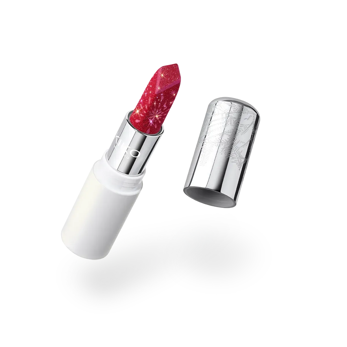 Snow-Kissed Sparkly Peaks Lipstick