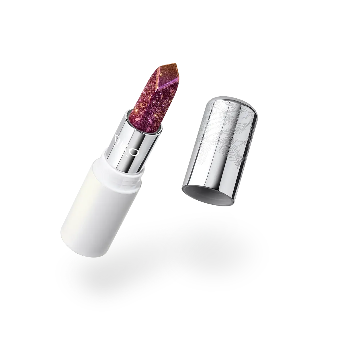 Snow-Kissed Sparkly Peaks Lipstick