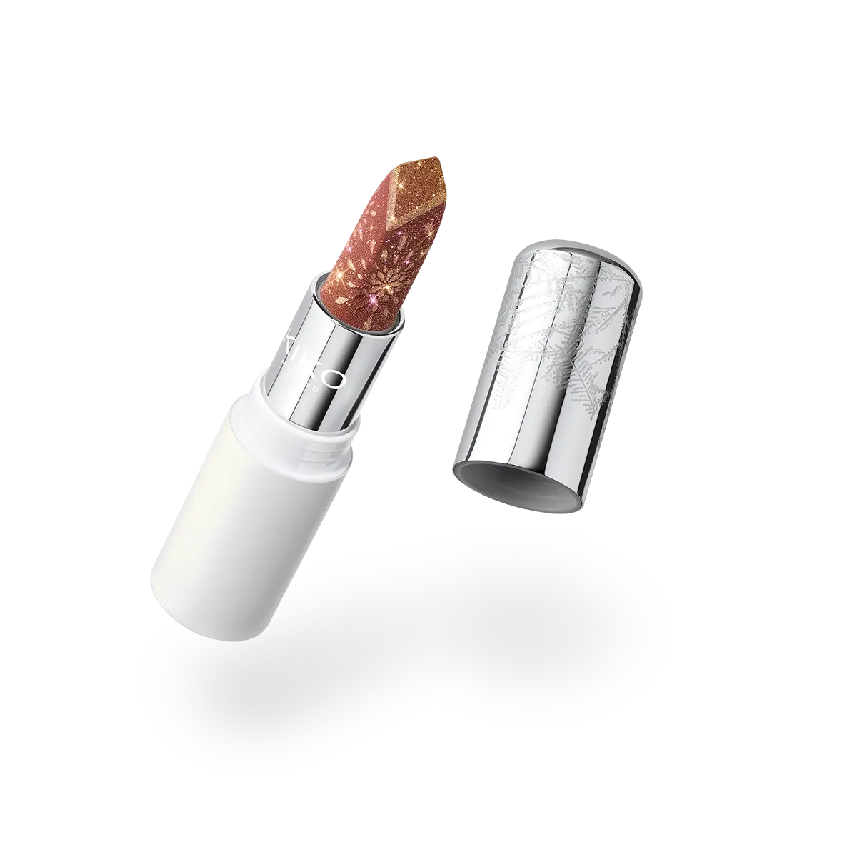 Snow-Kissed Sparkly Peaks Lipstick